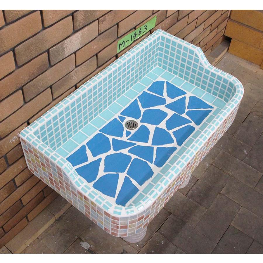 昭和レトロなタイル流し台MサイズM-1463 タイル流し シンク