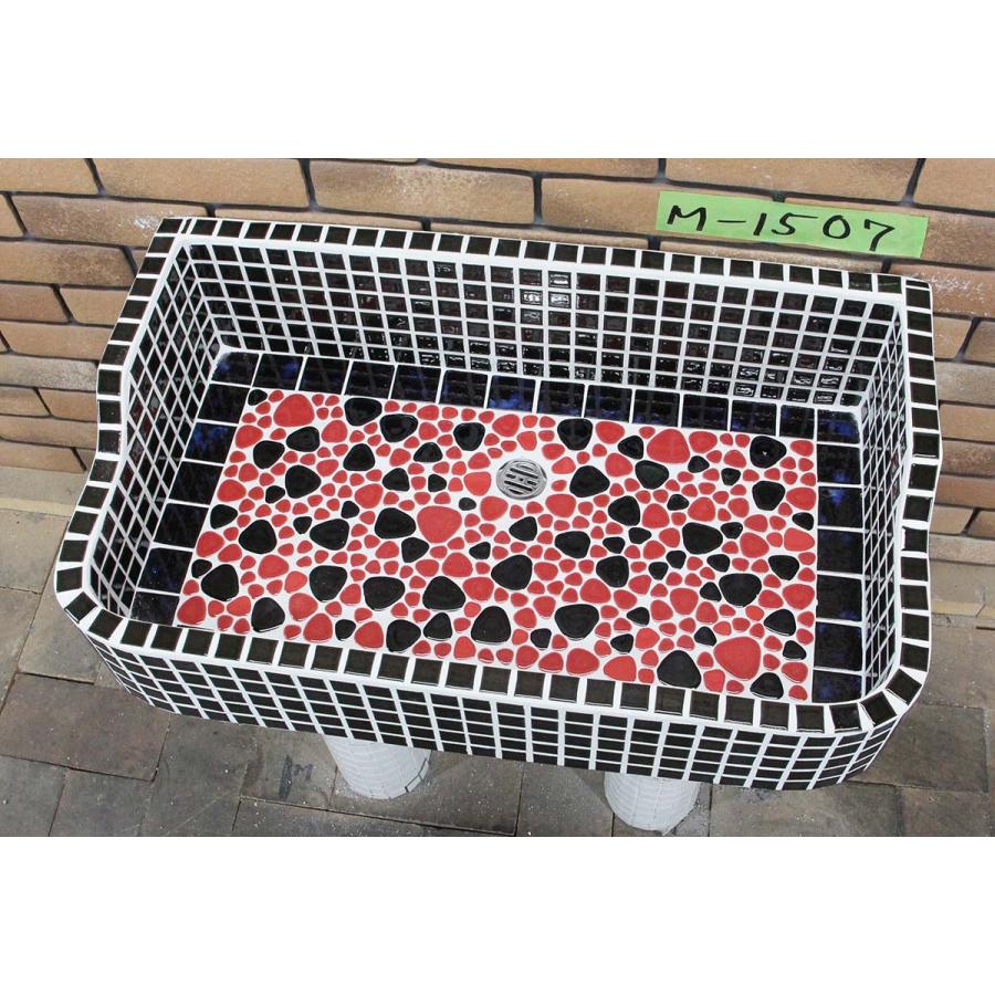 希少品　昭和レトロ　タイルシンク Amazon.co.jp: 昭和レトロなタイル流し台 Lサイズ レトロカラー
