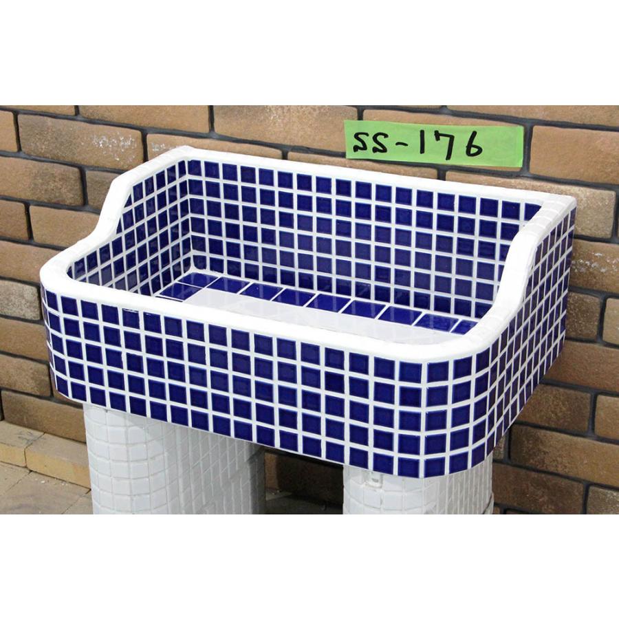 j*y様 レトロ　流し台　ガーデニングシンク ガーデンシンク 昭和レトロなタイル流し台 SSサイズSS-176 タイル流し