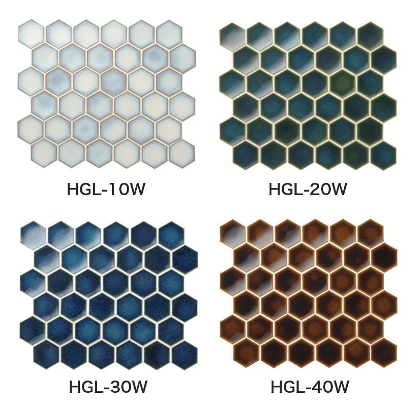 全品5倍 5 Off 3 11 限定 モザイクタイルシート 六角形タイルシート Hexaglaze ヘキサグレイズ 凹面 裏ネット張り キッチン 洗面所 テーブル Sugy Hgl タイルショップたまがわ 通販 Yahoo ショッピング
