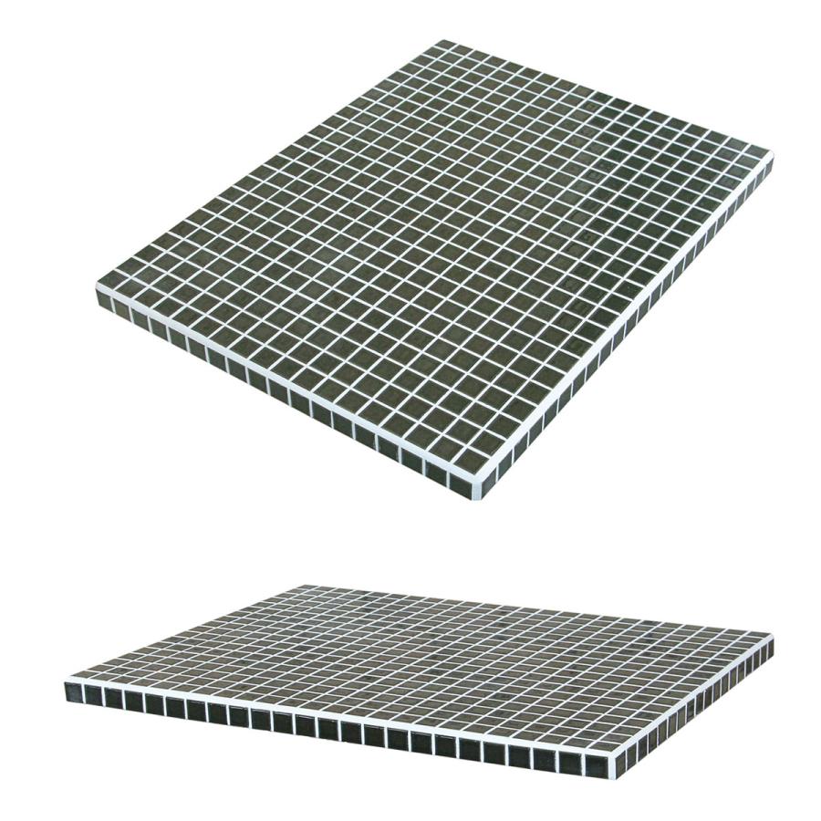 わりと状態良いタイルストーブ台　タイルテーブル　天板　③ タイルストーブ台 - 生活骨董の店 やまいく