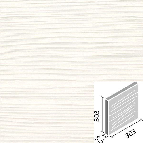 エコカラットプラス　たけひご　303角平　ECP-303　LIXIL　TK1N　ホワイト　タイル(9ケース)　INAX