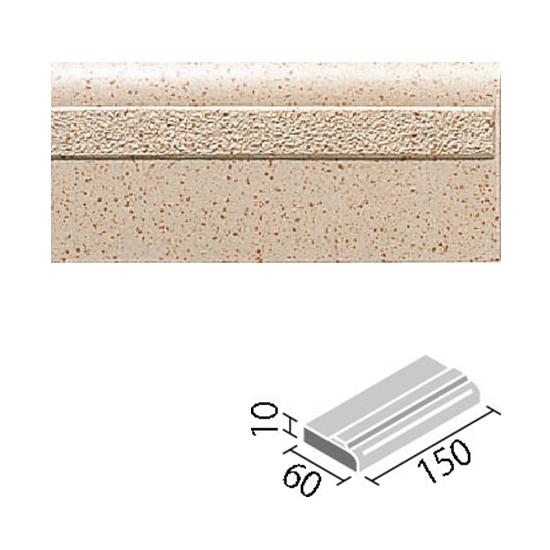 LIXIL（リクシル） 新階段タイル 段鼻(バラ) KN/3 / LIXIL INAX 外装床