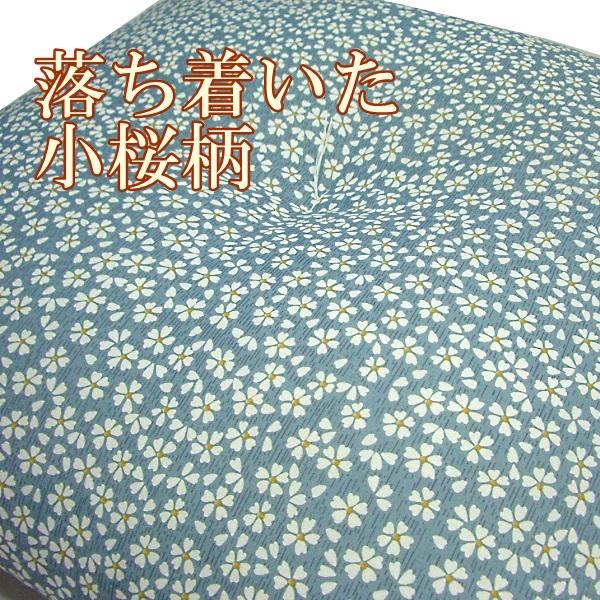 リードカキノ 銘仙判 小桜 座布団 5枚組 55×59cm 国産 綿入り 和柄