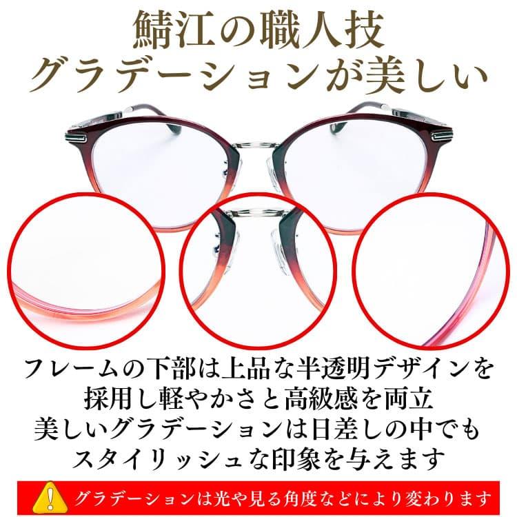透明レンズ 日本製 サングラス 鯖江の職人が挑む世界一を目指す究極の品質 AGAIN CLASSIC サングラス ボストン MADE IN JAPANの画像