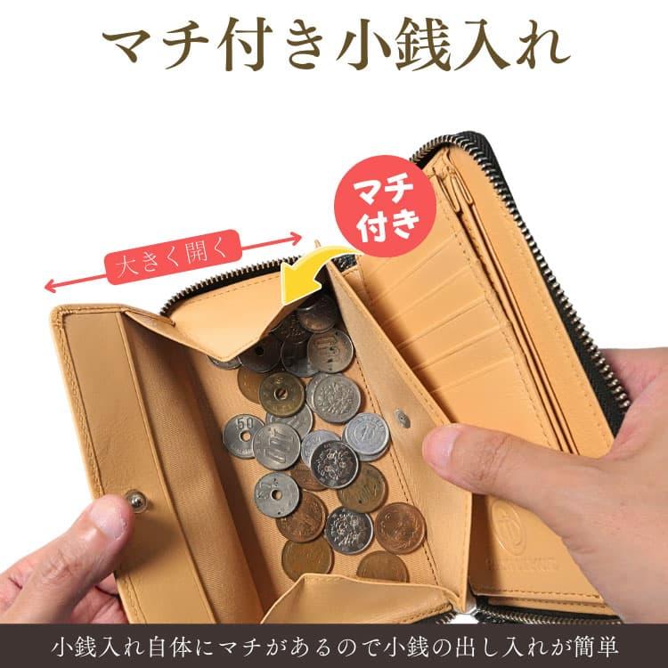 コンパクトな長財布 ナイルクロコダイル柄イタリア職人の誇りフルグレインレザー高級本革財布カーフスキン内部は高価なゴートレザー山羊革の画像