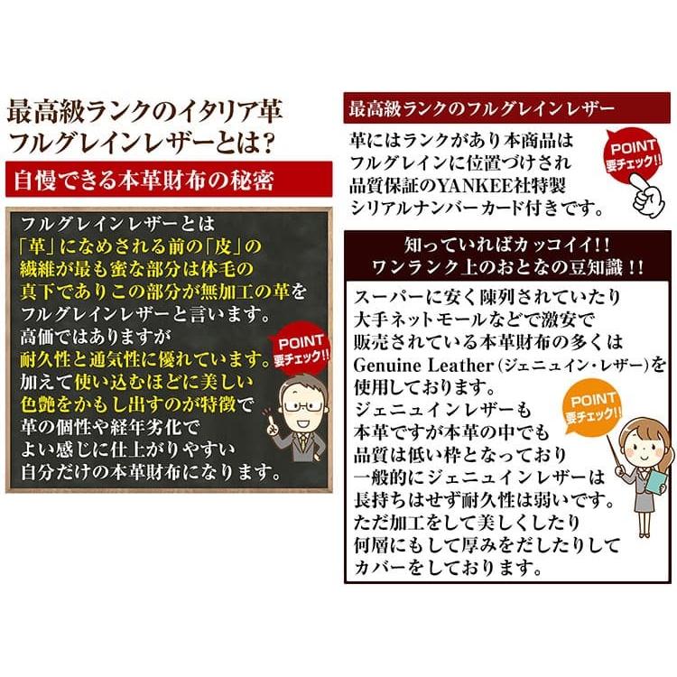 高品質 イタリーレザー YKK製ファスナー長財布 フルグレインレザー 天然植物タンニン染め メンズ レディース 芦屋ダイヤモンド正規品の画像