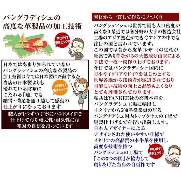高品質 イタリーレザー YKK製ファスナー長財布 フルグレインレザー 天然植物タンニン染め メンズ レディース 芦屋ダイヤモンド正規品の画像