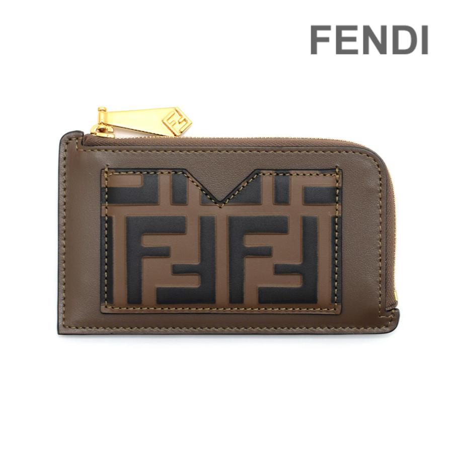 FENDI フェンディ カードケース 8M0489-ADYM-F13VK ブラウン FENDI フェンディ カードケース 8M0489-ADYM-F13VK ブラウン