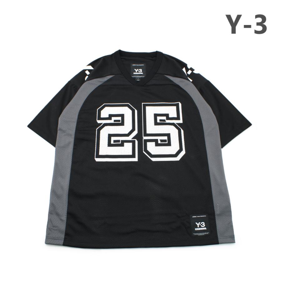 Y-3 半袖 シャツ ジャージ JW6997 ブラック NBHD FOOTBALL JERSEY