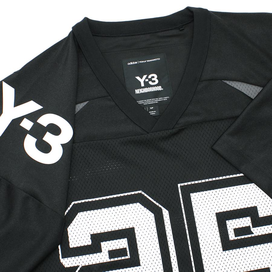 Y-3 半袖 シャツ ジャージ JW6997 ブラック NBHD FOOTBALL JERSEY