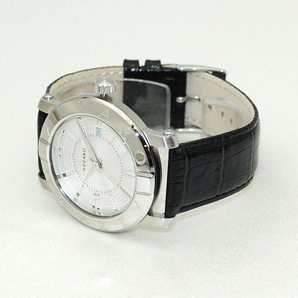 AZARRO （アザロ） 腕時計 時計 AZ3460.12SB.000 Heritage シルバー ブラック レザー｜timeclub｜03