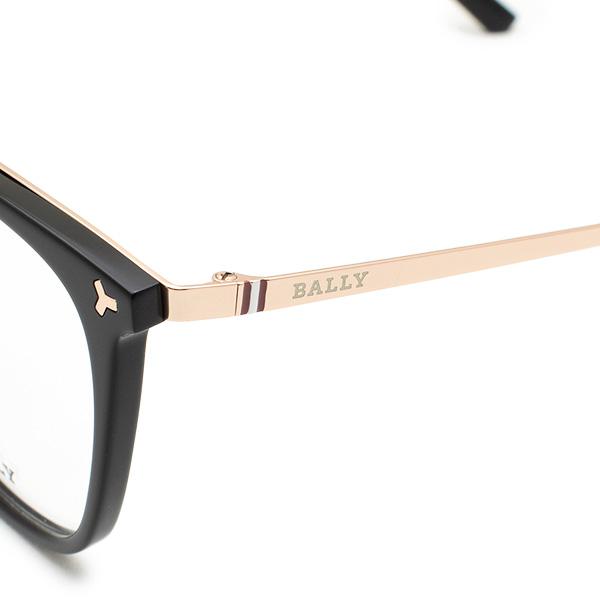 BALLY バリー メガネ 眼鏡 フレーム のみ BY5037-D/V 005 53 ブラック/ピンクゴールド ノーズパッド メンズ｜timeclub｜04