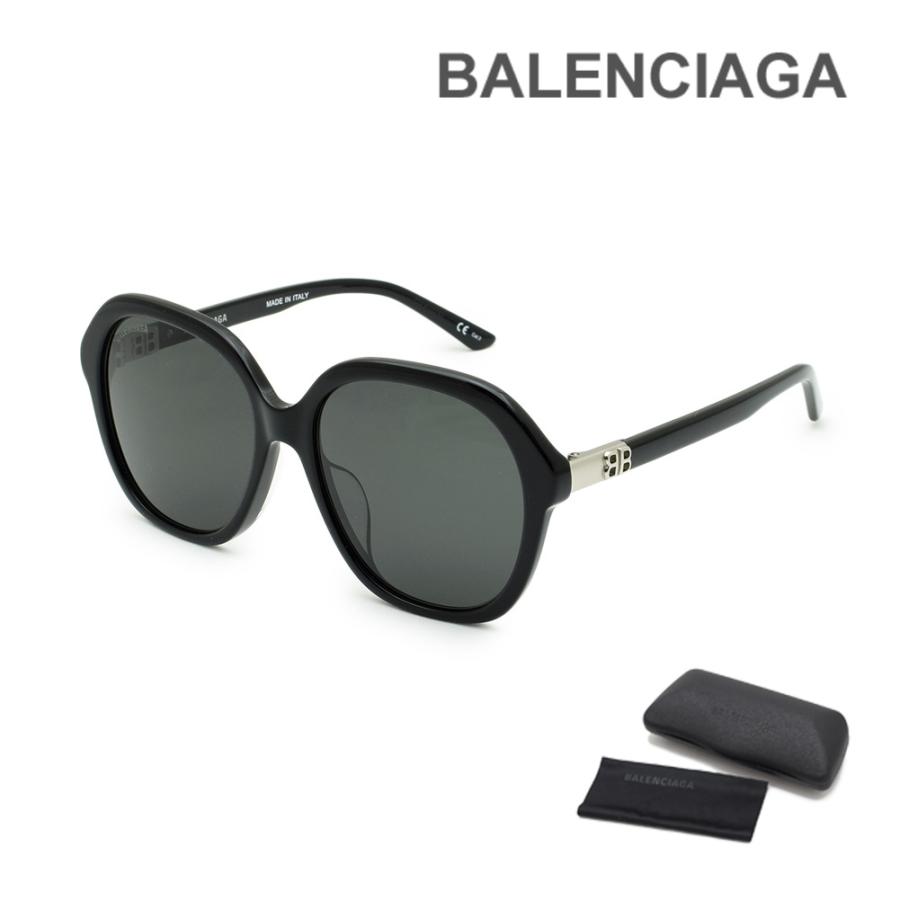 国内正規品 バレンシアガ BB0184SA 001 サングラス グレー ブラック BALENCIAGA（バレンシアガ） 国内正規品 サングラス BB0184SA 001