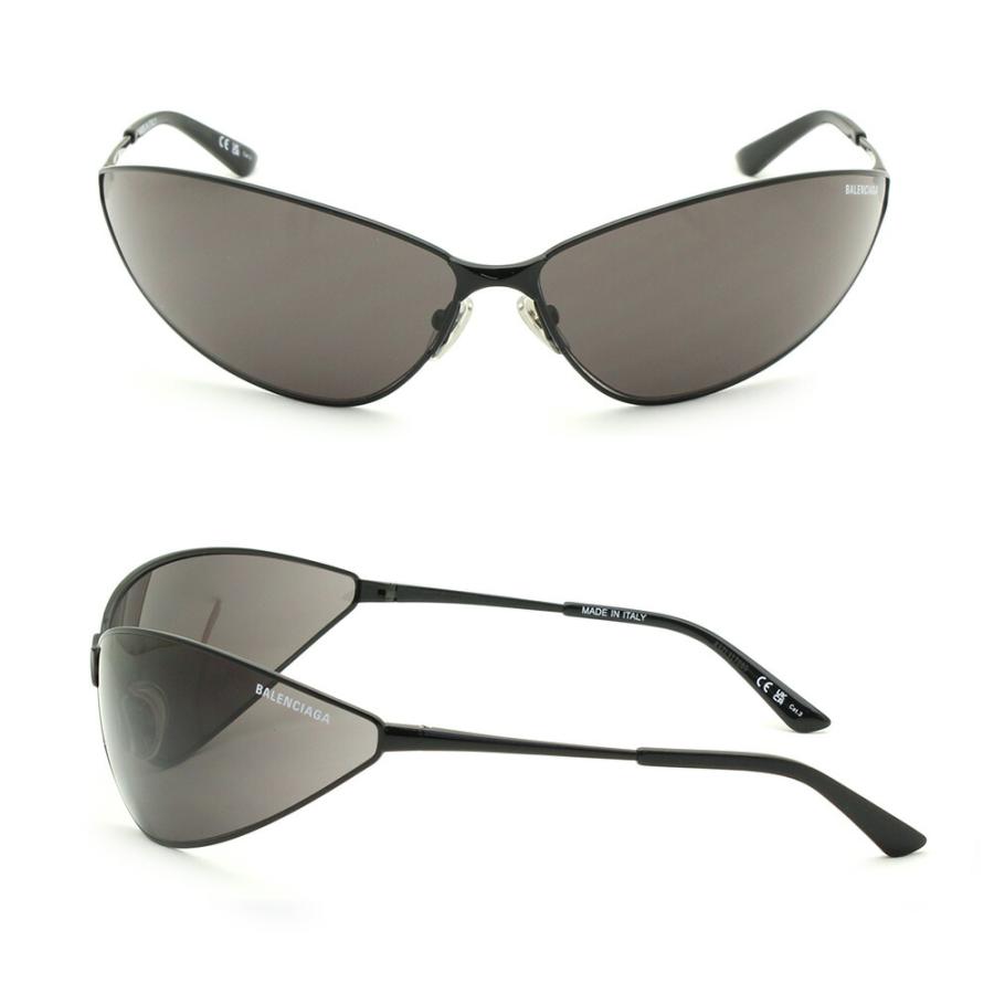 バレンシアガ BB0315S 002 サングラス ミラーレンズ グレー ブラック BALENCIAGA（バレンシアガ） 国内正規品 サングラス BB0315S-002
