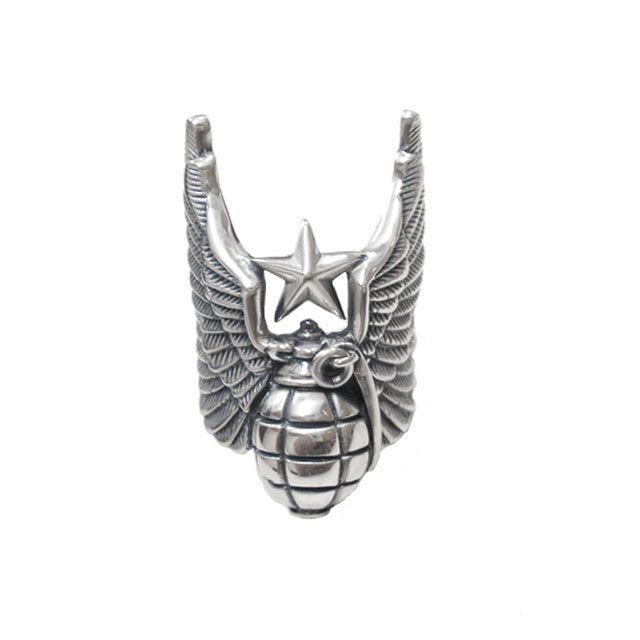 Christian Audigier（クリスチャンオードジェー）　Grenade Ring　リング R100