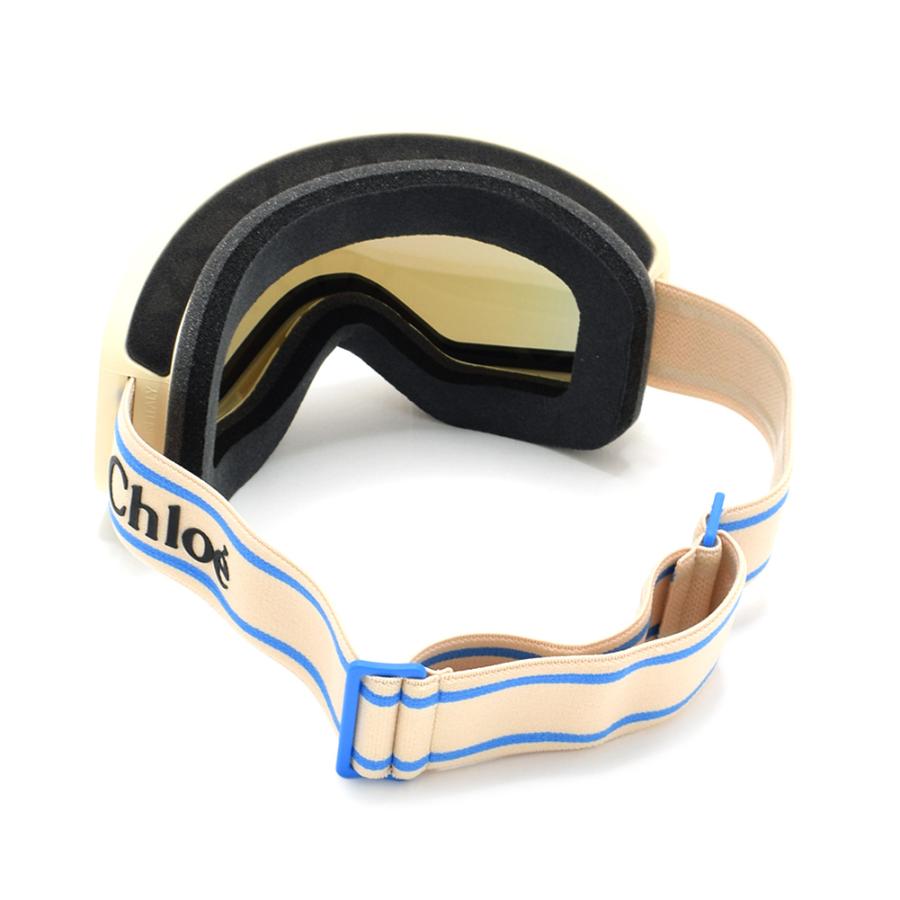 【国内正規品】Chloe クロエ ゴーグル CH0072S-005 アイボリー/ブルー レディース サングラス【送料無料（※北海道・沖縄は1,000円）】の画像