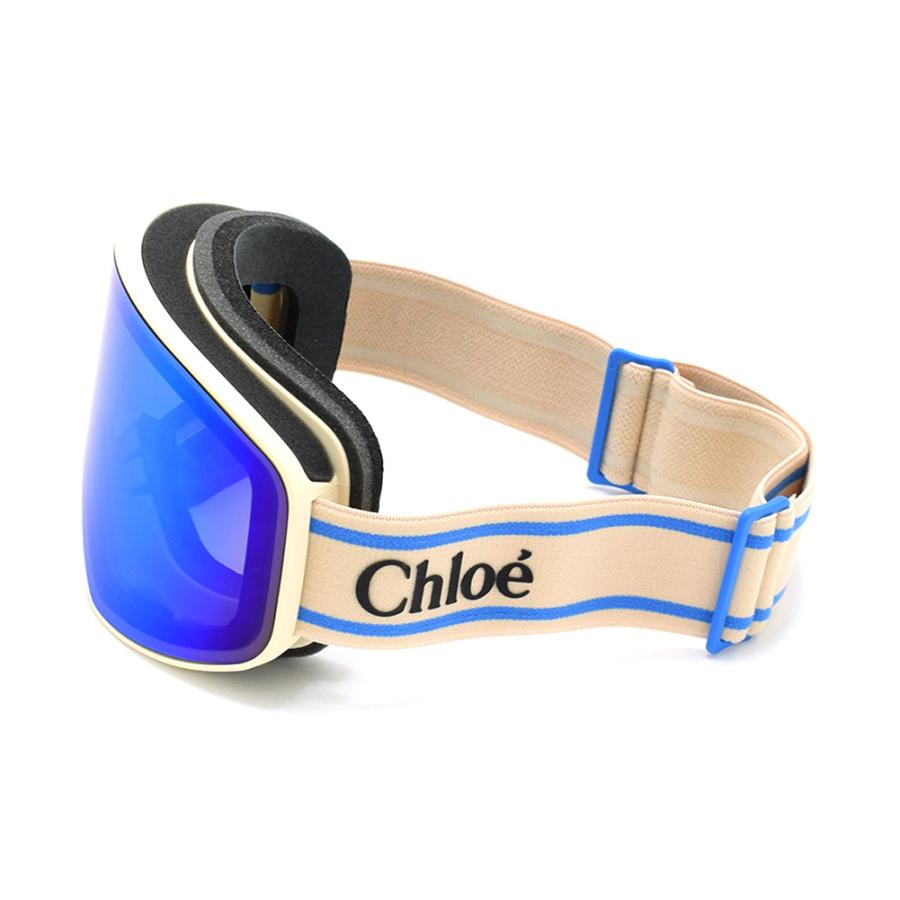 【国内正規品】Chloe クロエ ゴーグル CH0072S-005 アイボリー/ブルー レディース サングラス【送料無料（※北海道・沖縄は1,000円）】の画像