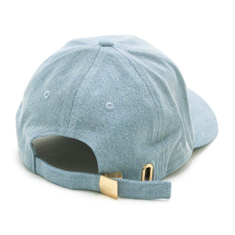 Chloe（クロエ） 帽子 キャップ C20869/Z10 DENIM BLUE デニムブルー