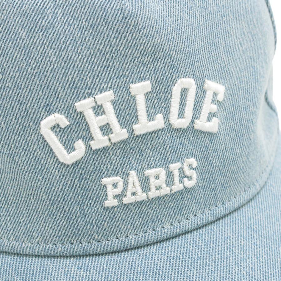 Chloe（クロエ） 帽子 キャップ C20869/Z10 DENIM BLUE デニムブルー