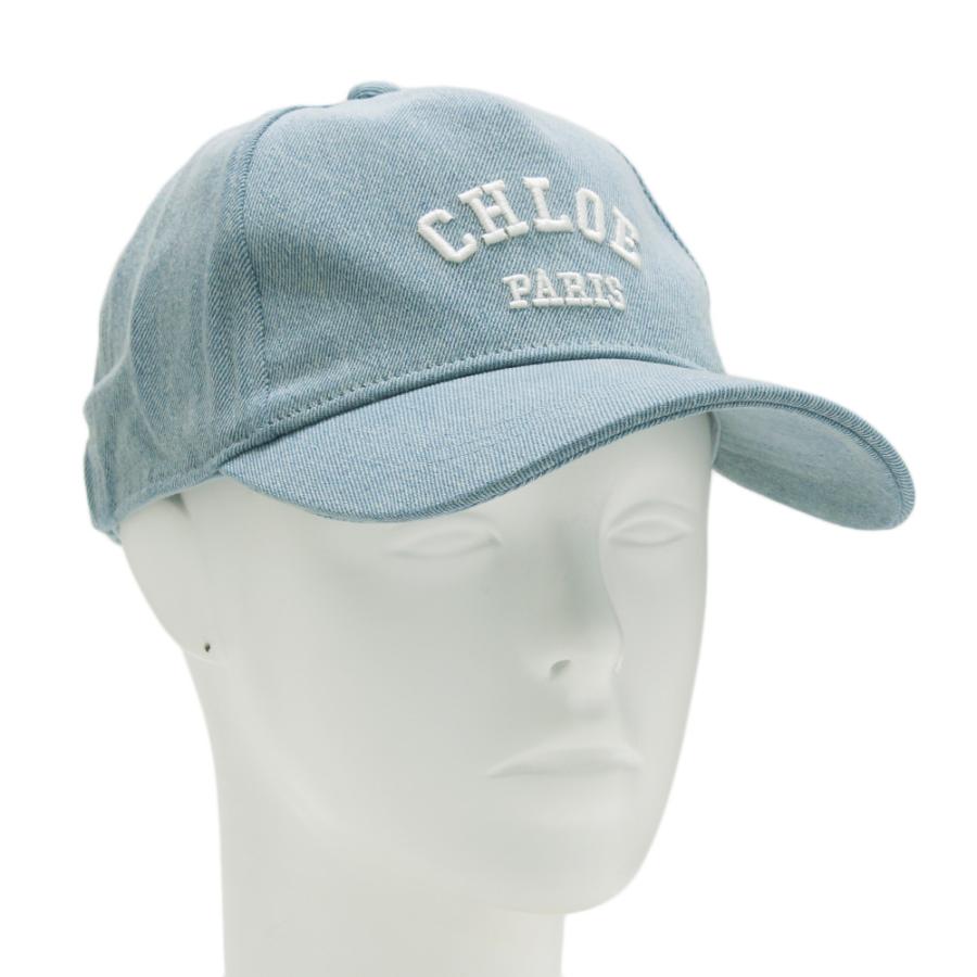 Chloe（クロエ） 帽子 キャップ C20869/Z10 DENIM BLUE デニムブルー