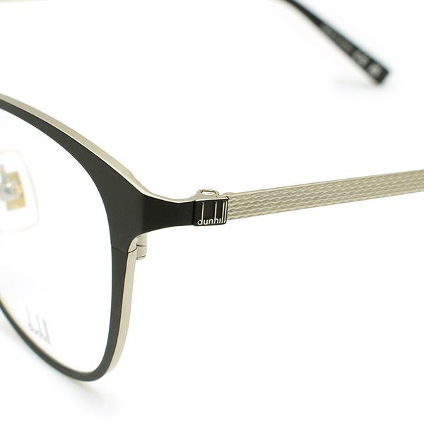 100%品質保証 国内正規品 ダンヒル メガネ 眼鏡 フレーム のみ DU0041OA-001 51 ブラック/ゴールド ノーズパッド メンズ