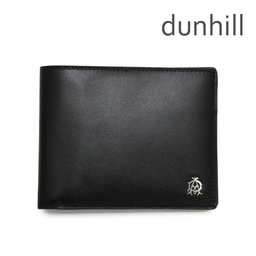 dunhill（ダンヒル） 二つ折り財布 L2R330A ブラック WESSEX BILLFOLD