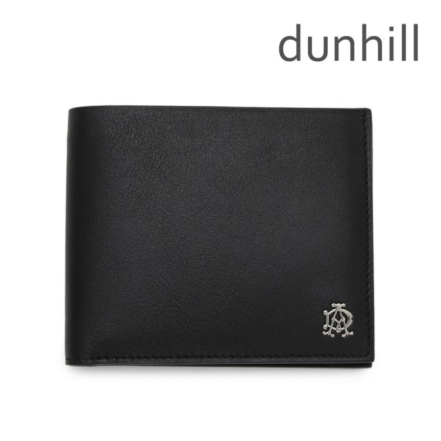 dunhill（ダンヒル） 二つ折り財布 L2XR30A ブラック REEVES 8CC