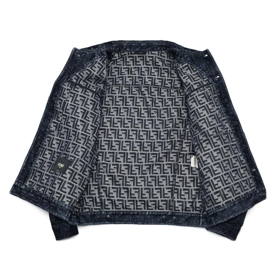 FENDI フェンディ デニム ジャケット FW0428-APSW-F0QG0 48 FENDI フェンディ デニム ジャケット FW0428-APSW-F0QG0 48