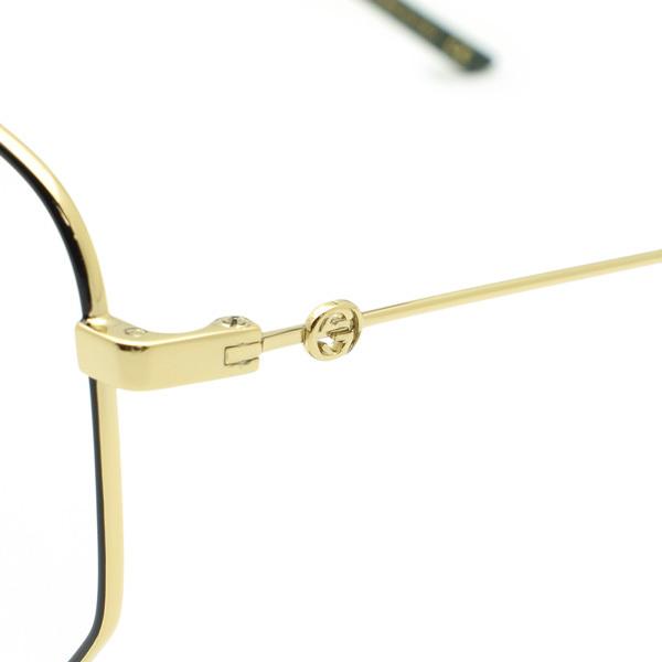 GUCCI グッチ メガネ 眼鏡 フレーム のみ GG0396O-001 ブラック 
