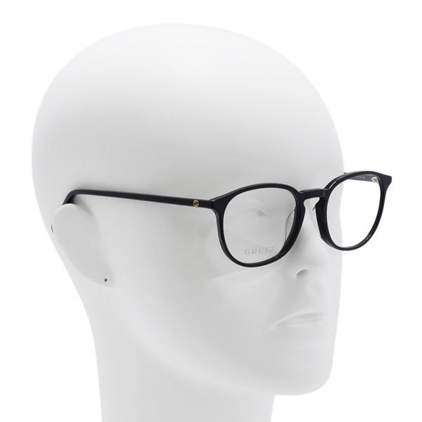 グッチ メガネ  眼鏡 フレーム のみ GG0552OA-005 ブラック アジアンフィット メンズ レディース ユニセックス GUCCI｜timeclub｜04
