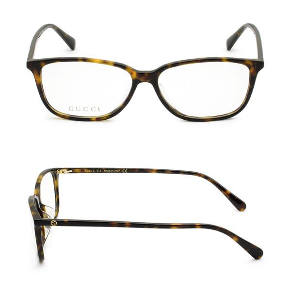 ②あぱっち　フレーム GUCCI（グッチ） メガネ 眼鏡 フレーム のみ GG0757OA-002 ハバナ