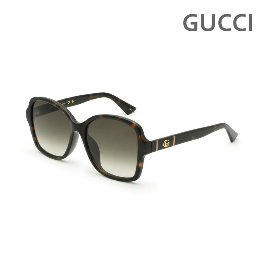 GUCCI（グッチ） 国内正規品 サングラス GG0765SA-003 ハバナ アジアン