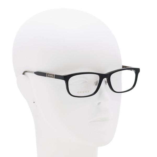 グッチ メガネ 眼鏡 フレーム のみ GG0858OJ-002 ブラック ノーズパッド メンズ GUCCI_3