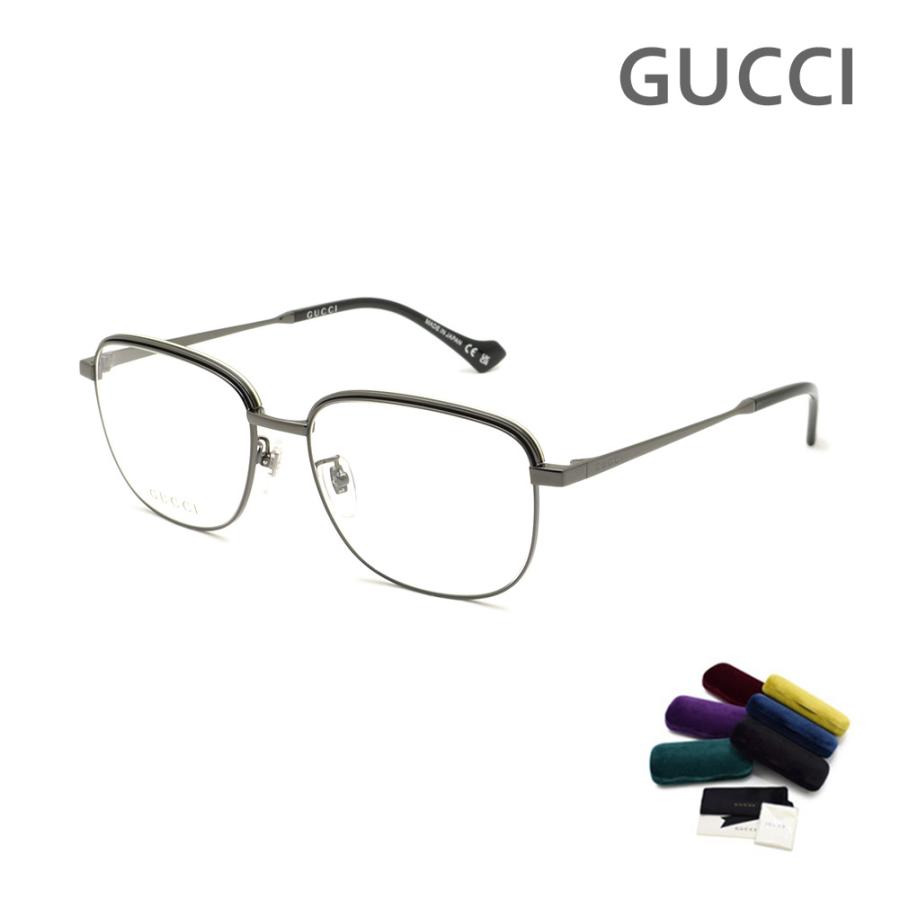 GUCCI（グッチ） メガネ 眼鏡 フレーム のみ GG1102O-005 ルテニウム
