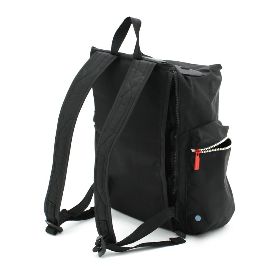 HUNTER バックパック トップクリックUBB6017ACD ブラック 美品！ HUNTER（ハンター） ナイロン ラージ トップクリップ バックパック