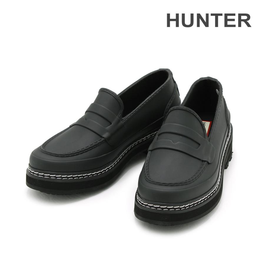 HUNTER（ハンター） ローファー WFF1089RMA-BLK ブラック レディース 