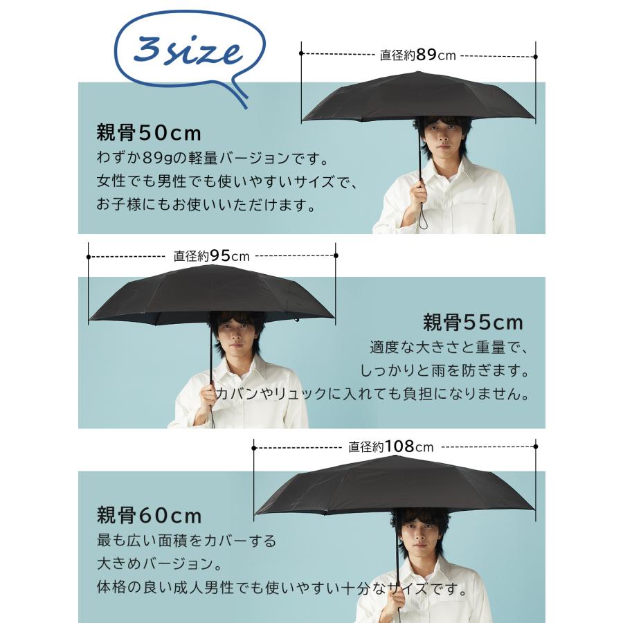 折りたたみ傘 雨傘 check 50 55 60 MEX50GW MEX55GW MEX60GW 063UI 6本