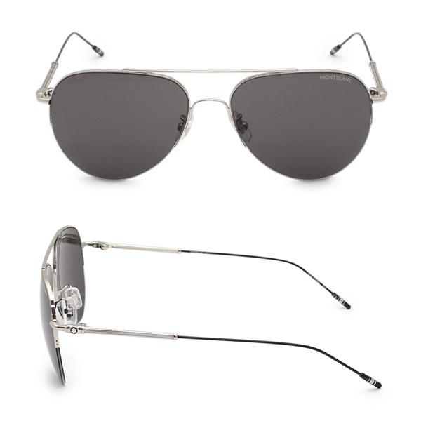 モンブラン サングラス MB0037S-001 メンズ UVカット MONTBLANC