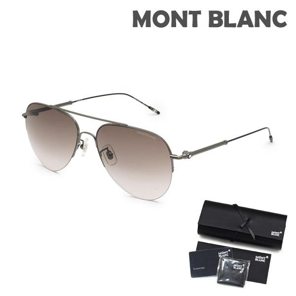 モンブラン サングラス MB0037S-004 メンズ UVカット MONTBLANC