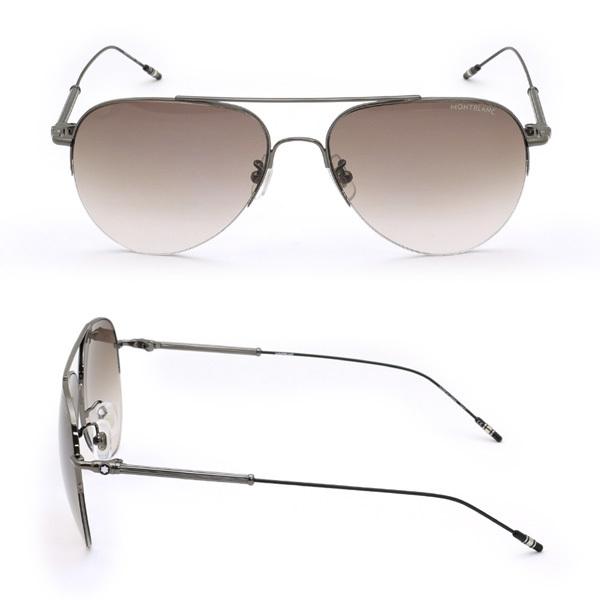 モンブラン サングラス MB0037S-004 メンズ UVカット MONTBLANC