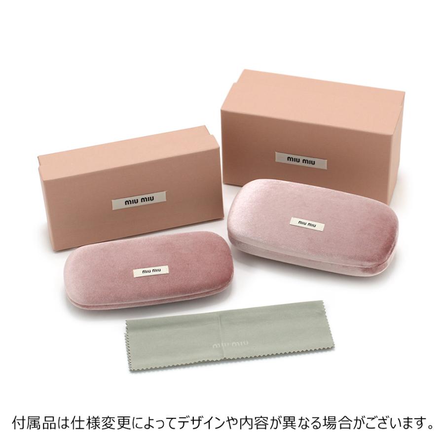 miu MIU ミュウミュウ 眼鏡 フレーム のみ MU07XVF 16K1O1 55 ブラック