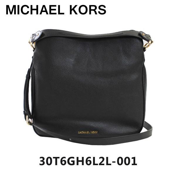 マイケルコース ショルダーバッグ MICHAEL KORS 30T6GH6L2L-001 ブラック レザー レディース バッグ [MKBSI]