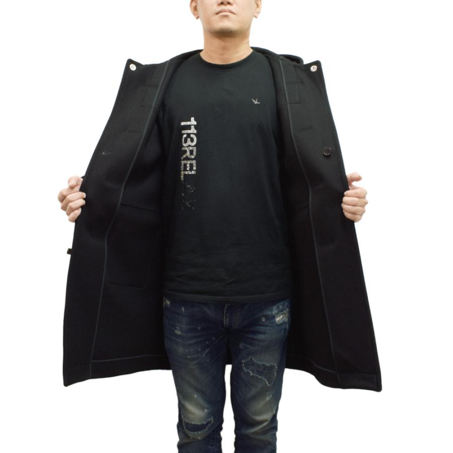 マッキントッシュ ダッフルコート MO4990-MOP5378 WEIR SHORT ブラック メンズ MACKINTOSHの画像