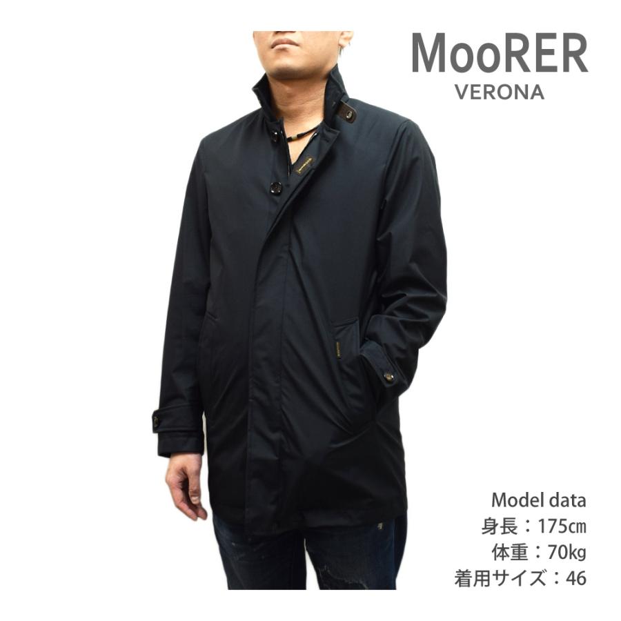 MOORER（ムーレー） 23SS コート メンズ DUCA-GF DARK BLU ダーク