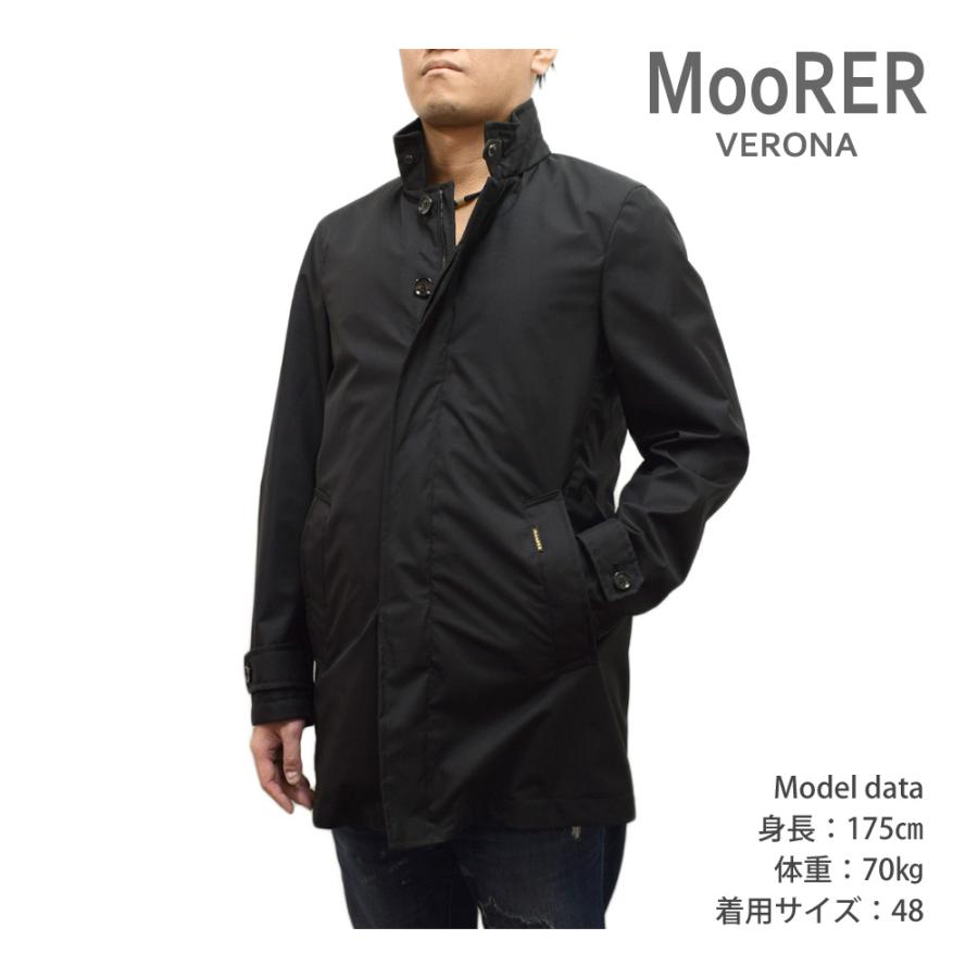MOORER（ムーレー） 23SS コート メンズ DUCA-GF NERO ブラック 