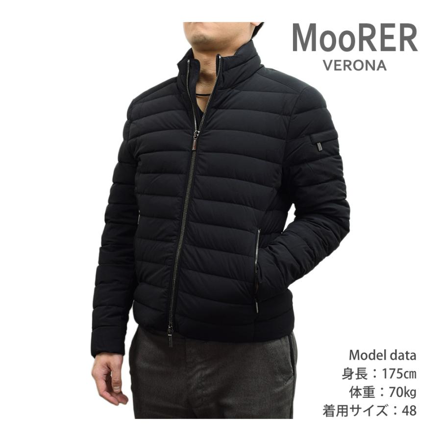 MOORER 22AW ムーレー ダウン メンズ RAY-KN NERO ブラック MOORER 22AW ムーレー ダウン メンズ RAY-KN NERO ブラック