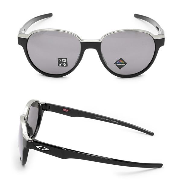 オークリー サングラス フリップ OO4144F ブラック マットシルバー COINFLIP アジアンフィット Prizm POLARIZED 偏光レンズ 男女兼用 OAKLEY OAKLEY（オークリー） 国内正規品 サングラス OO4144F-0156 COINFLIP