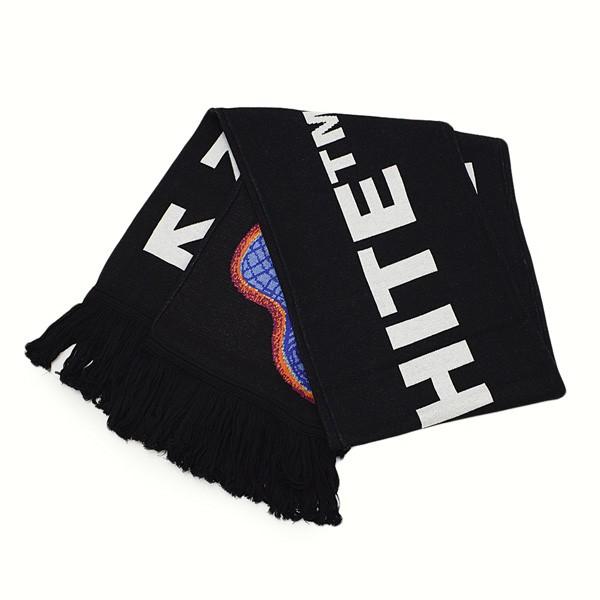 off white（オフホワイト） 在庫処分 マフラー ブラック/マルチ