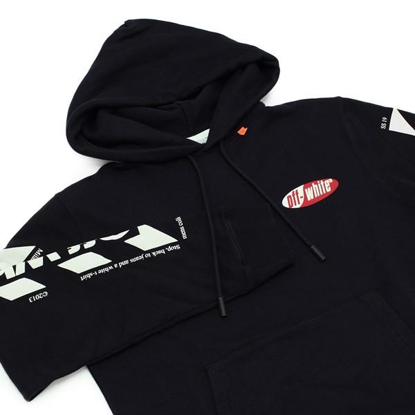 off white 在庫処分 オフホワイト パーカー ブラック/レッド off white 在庫処分 オフホワイト パーカー ブラック/レッド